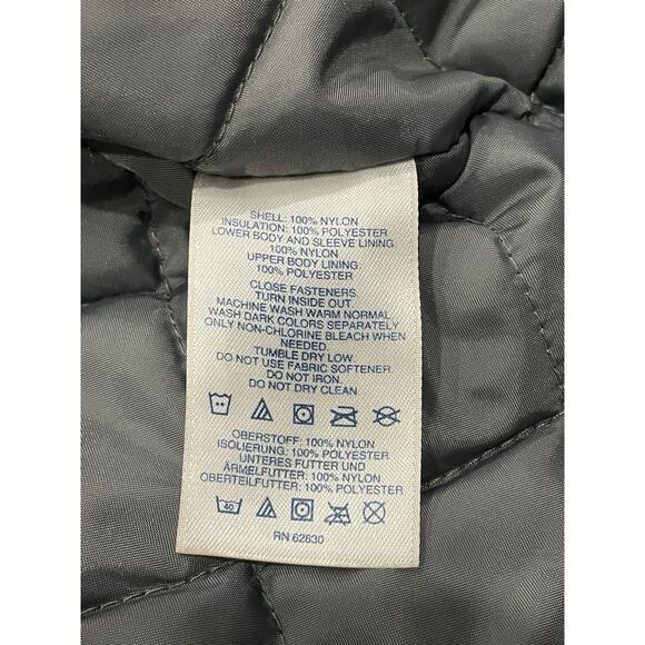 Lands End Squall Stadium Extra Long Maxi Jacket Womens 3X Black Parka Waterproof - Picture 6 of 9